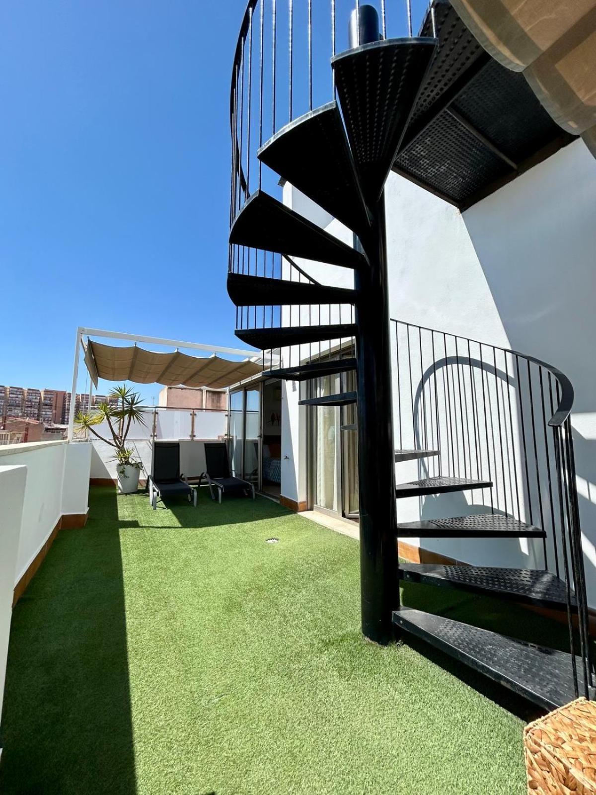 2 Big Terraces Penthouse City Center Alicante Luaran gambar